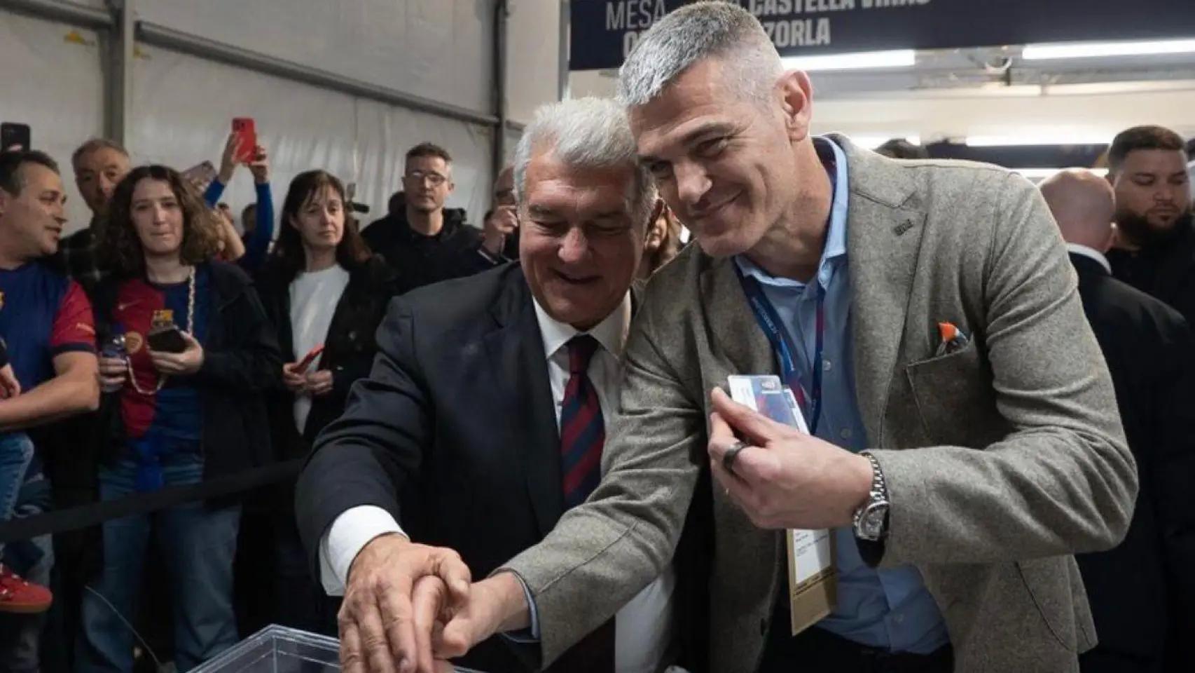 拉波尔塔团队成员：球员支持我们是他们自愿的；我们配得上赢